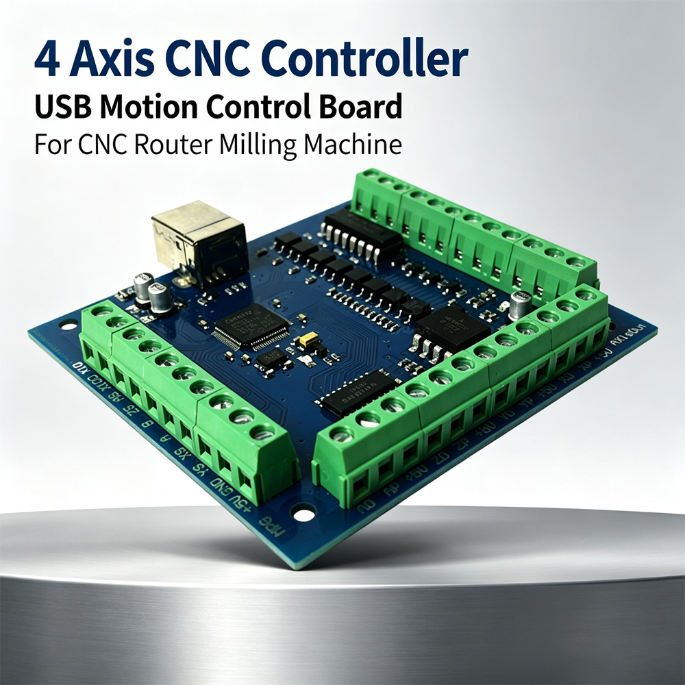 Mach3 Usb Cnc Controller 4 Axis 100Khz - Scheda di Controllo CNC Motion MACH3