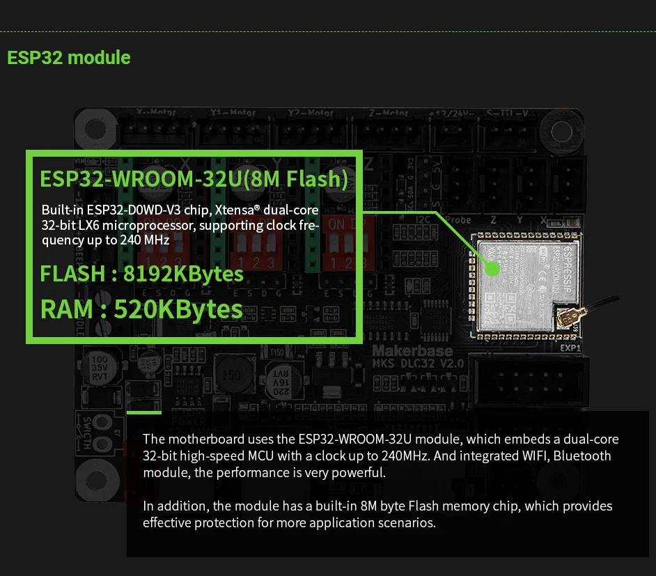 Makerbase MKS DLC32 V2.1 32Bit - Grbl 32 Bit Control Board Offline Display recensione e prezzo