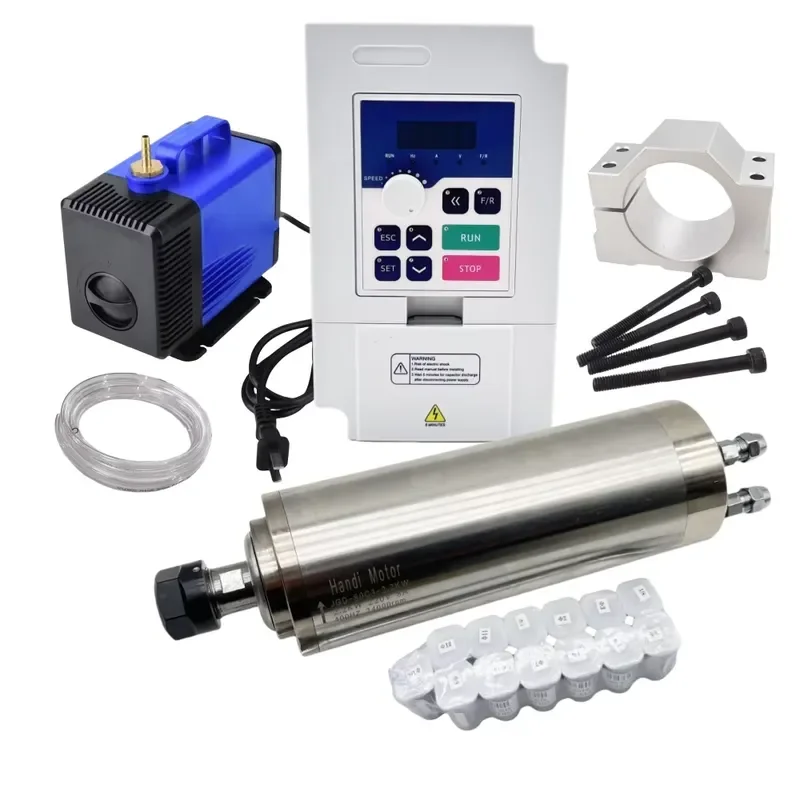 Kit Motore Mandrino CNC Raffre - 2.2Kw Water Cooled Spindle Kit Vfd recensione e prezzo