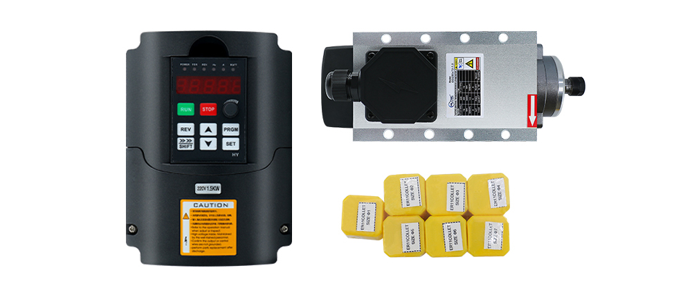 HLTNC 1.5kw Flash Raffreddato  - Air Cooled 1.5Kw Spindle Motor Inverter 110V recensione e prezzo